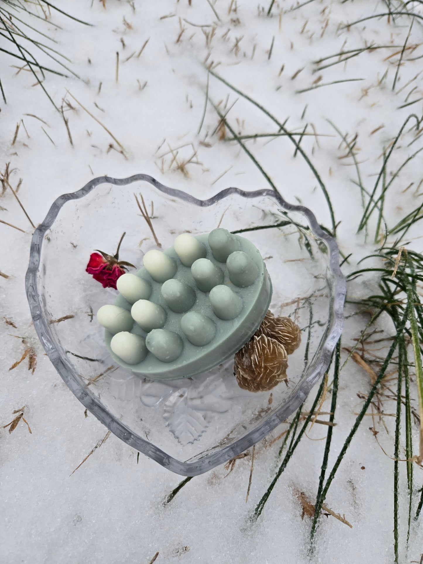 JuniPURE | Patchouli, Juniper, & Jasmine | Shea Butter Massage Soap Bar