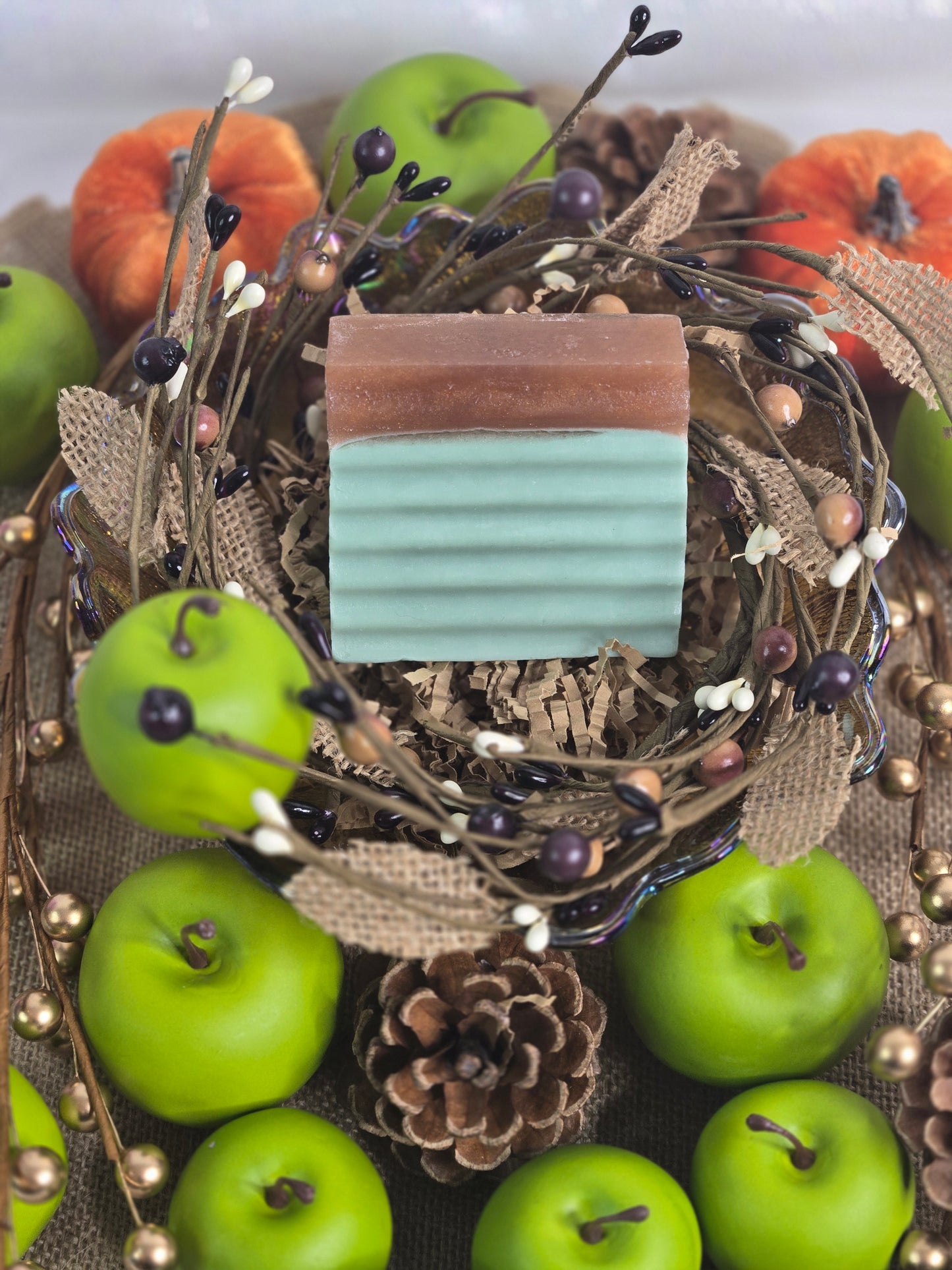 CANDIED CARAMEL APPLE | GOATS MILK SOAP | CARAMEL APPLE POP (SEASONAL LIMITED EDITION)