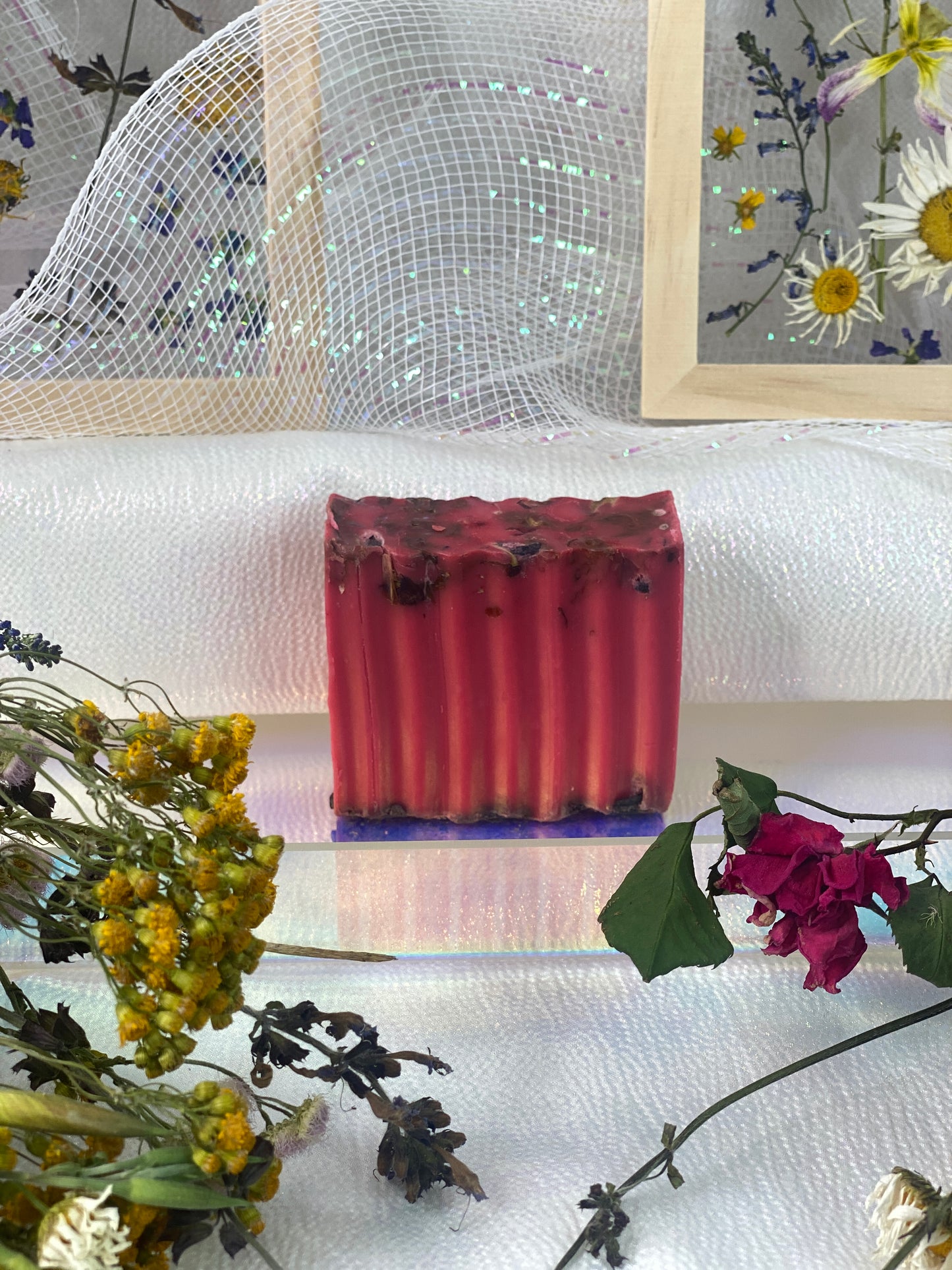 Ruby’s Garden | Hibiscus, Patchouli & Rose Goat’s Milk Soap