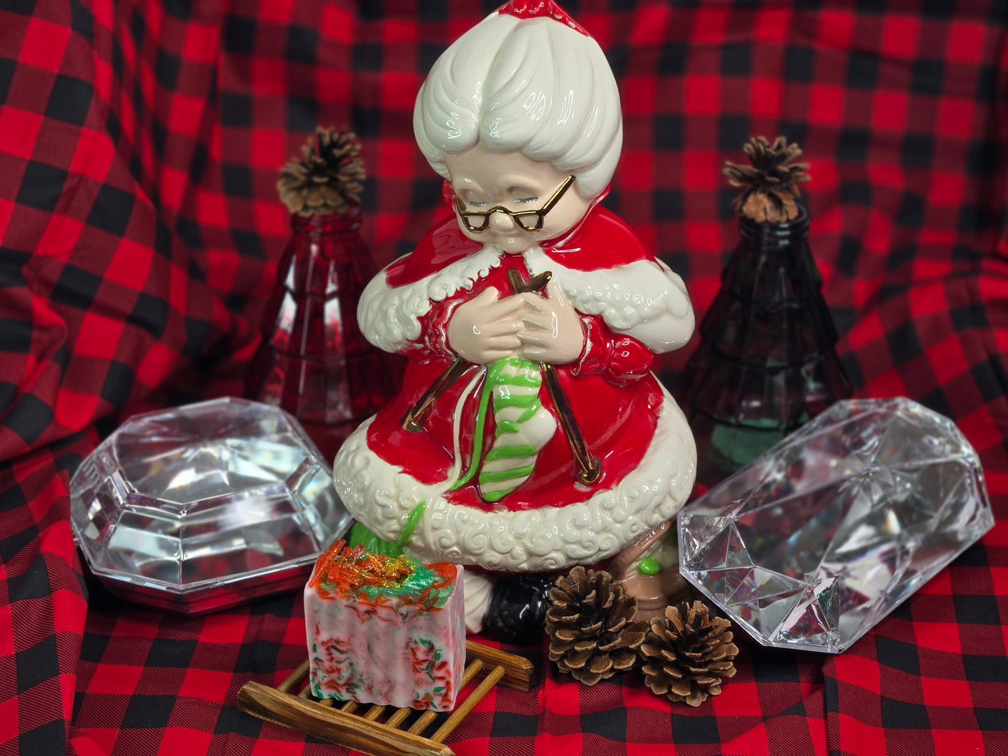 Mrs. Claus Bakes | Holiday Soap | Vanilla • Sugar • Buttercream | Festive Bath Treat