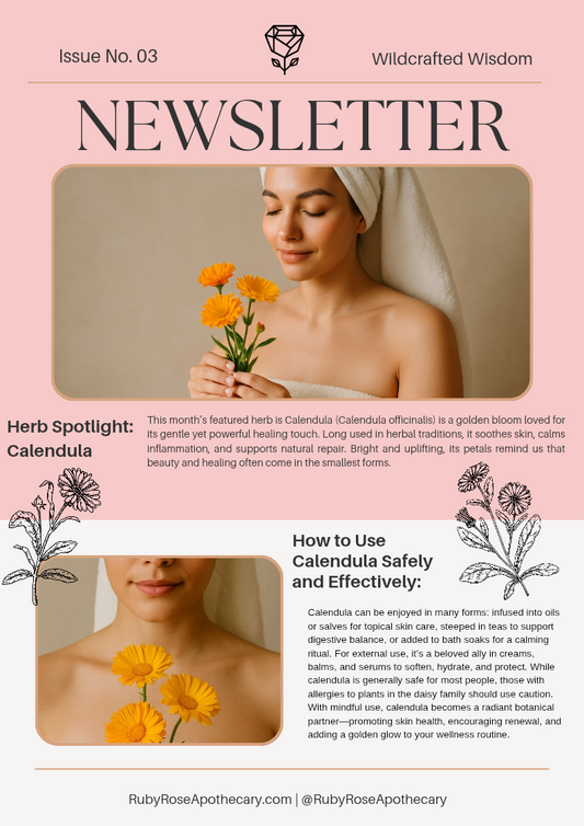Herb of the Month- August: Calendula