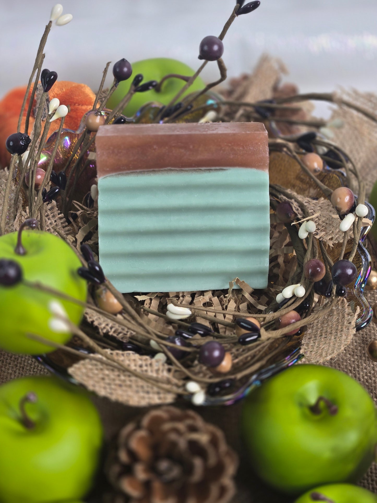CANDIED CARAMEL APPLE | GOATS MILK SOAP | CARAMEL APPLE POP (SEASONAL LIMITED EDITION)
