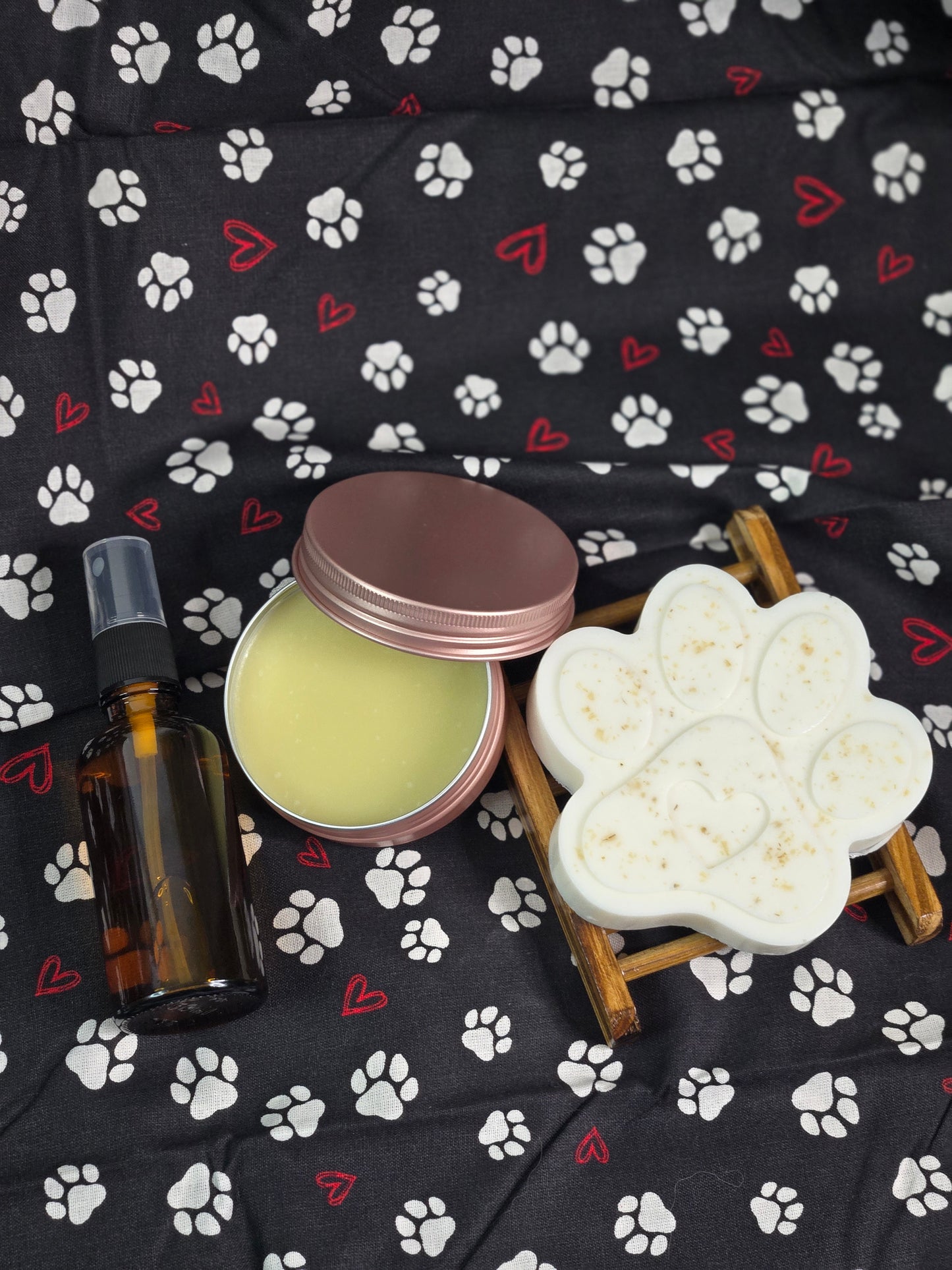 Head to Tail Canine Care Bundle | Honey + Oat Soap • Lavender Anti-Itch Mist • Snout + Sole Protector