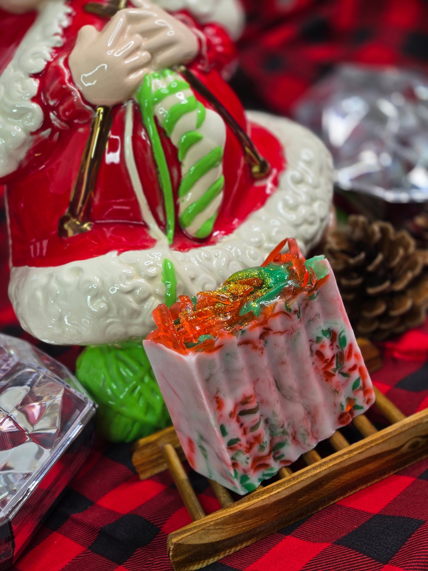 Mrs. Claus Bakes | Holiday Soap | Vanilla • Sugar • Buttercream | Festive Bath Treat