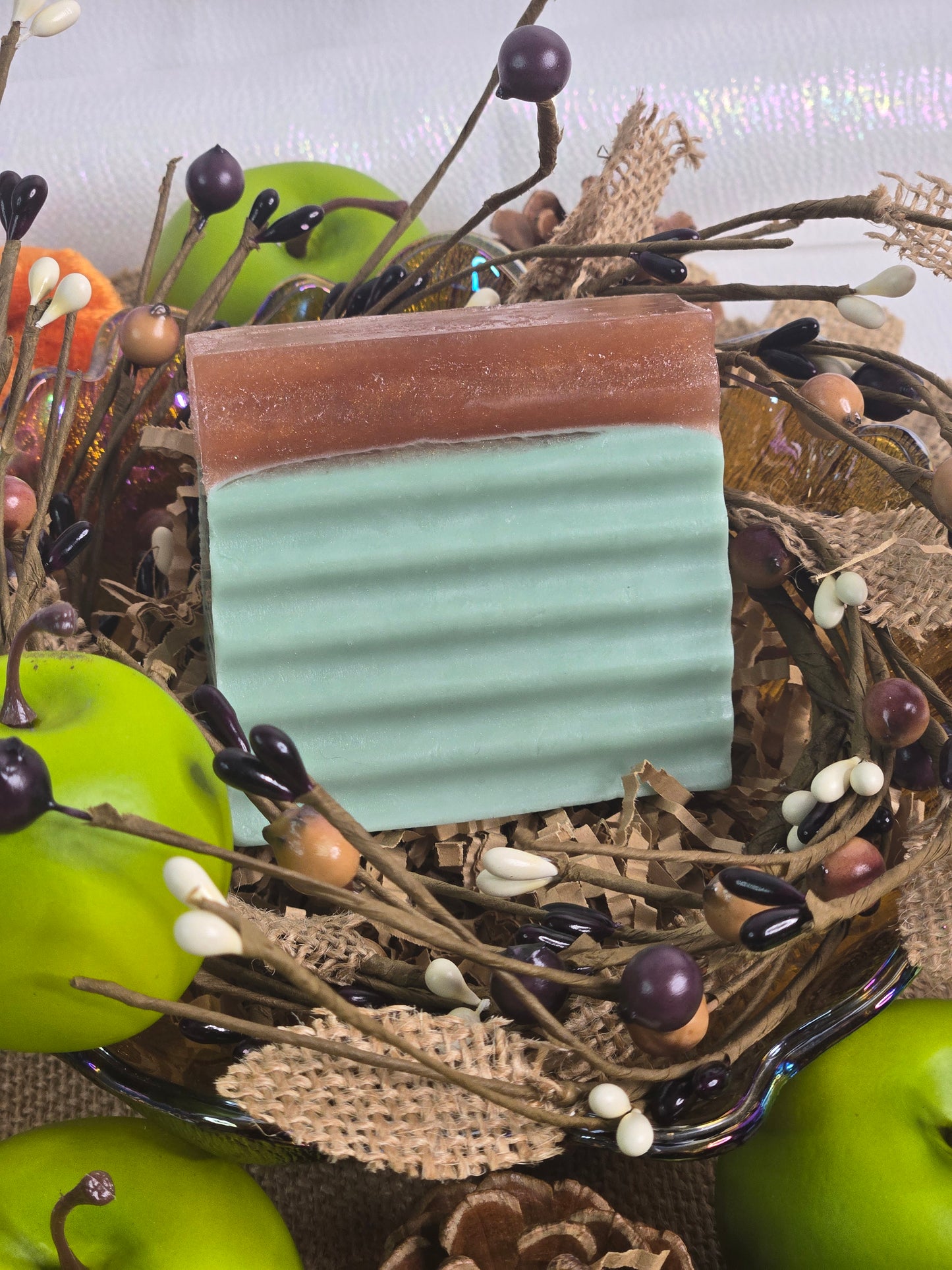 CANDIED CARAMEL APPLE | GOATS MILK SOAP | CARAMEL APPLE POP (SEASONAL LIMITED EDITION)