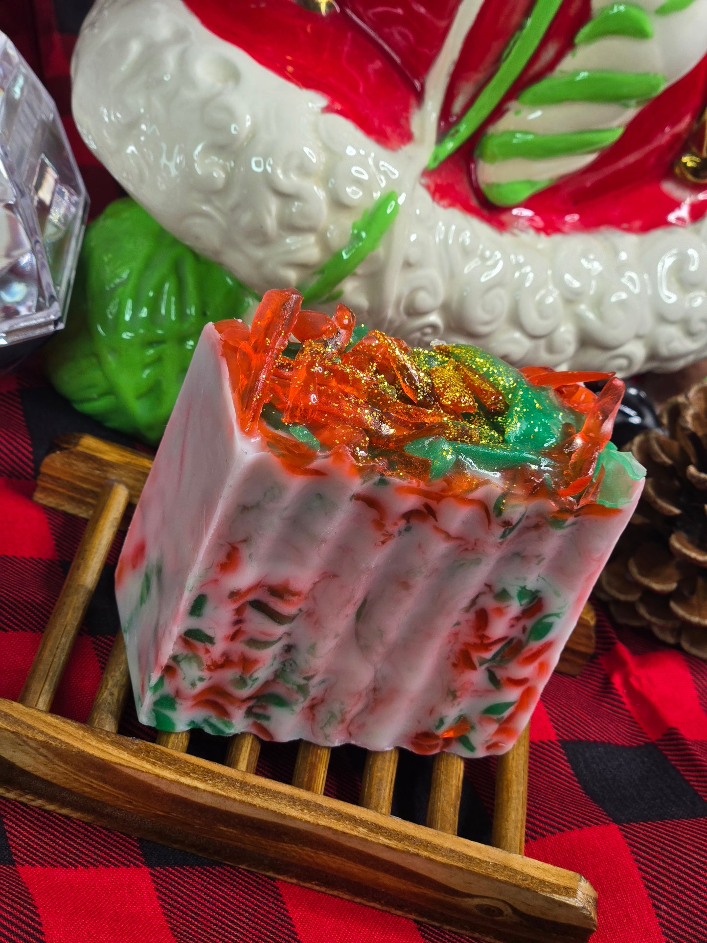 Mrs. Claus Bakes | Holiday Soap | Vanilla • Sugar • Buttercream | Festive Bath Treat