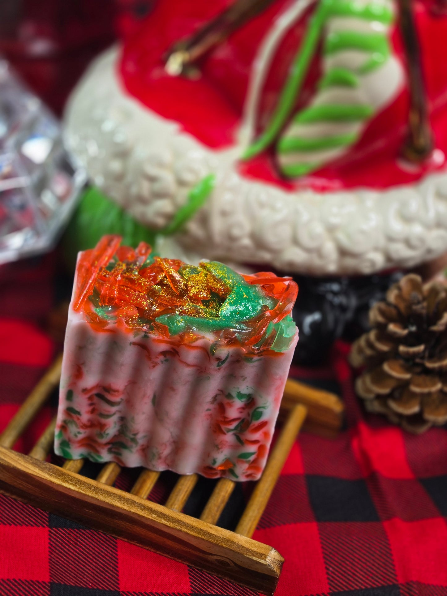 Mrs. Claus Bakes | Holiday Soap | Vanilla • Sugar • Buttercream | Festive Bath Treat