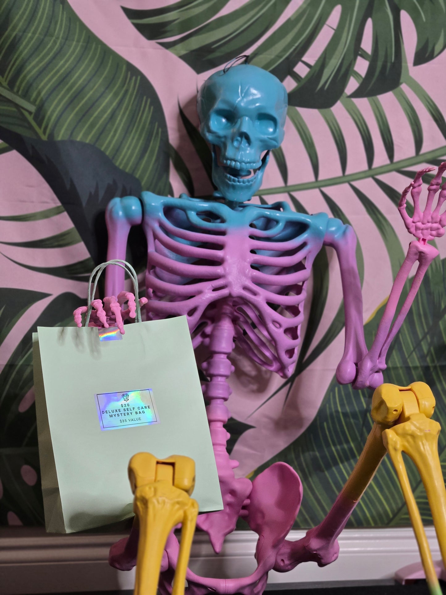 $20 DELUXE SELF-CARE MYSTERY BAG • $35 VALUE