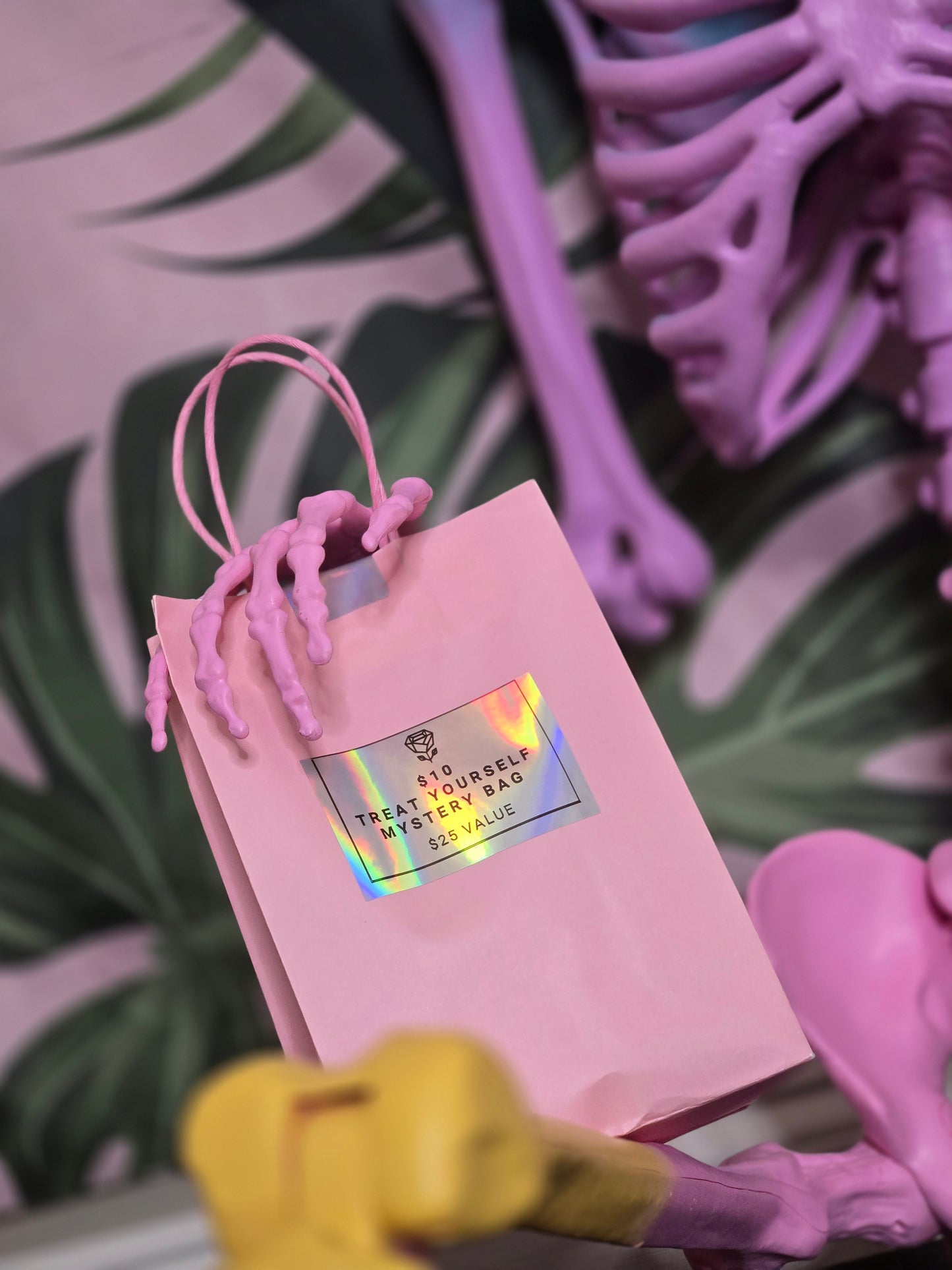 $10 TREAT YOURSELF MYSTERY BAG • $25 VALUE