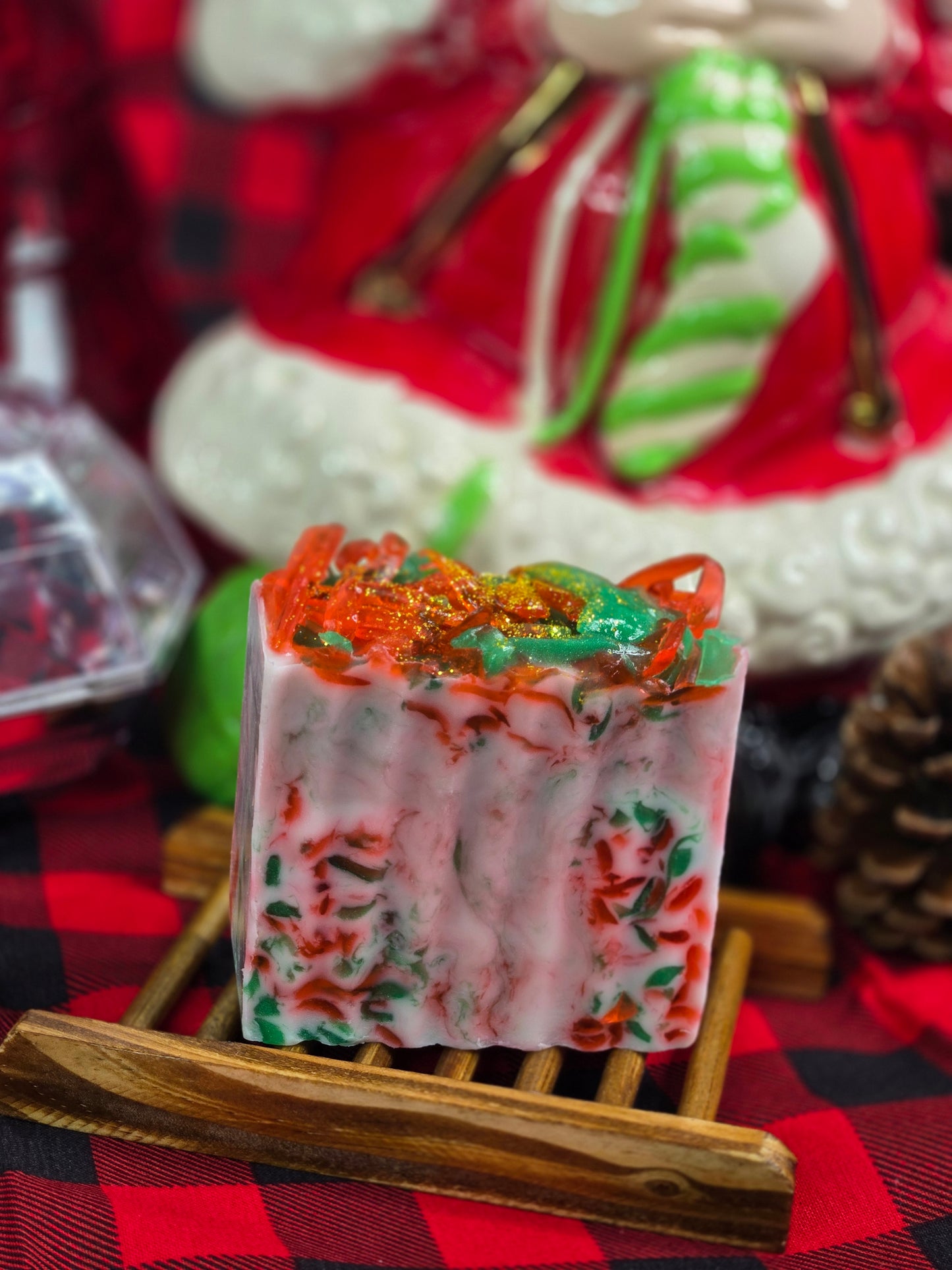 Mrs. Claus Bakes | Holiday Soap | Vanilla • Sugar • Buttercream | Festive Bath Treat